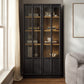 Anwen Solid Wood and Glass Display Cabinet by Modway