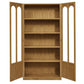 Anwen Solid Wood and Glass Display Cabinet by Modway