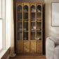 Anwen Solid Wood and Glass Display Cabinet by Modway