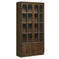 Anwen Solid Wood and Glass Display Cabinet by Modway