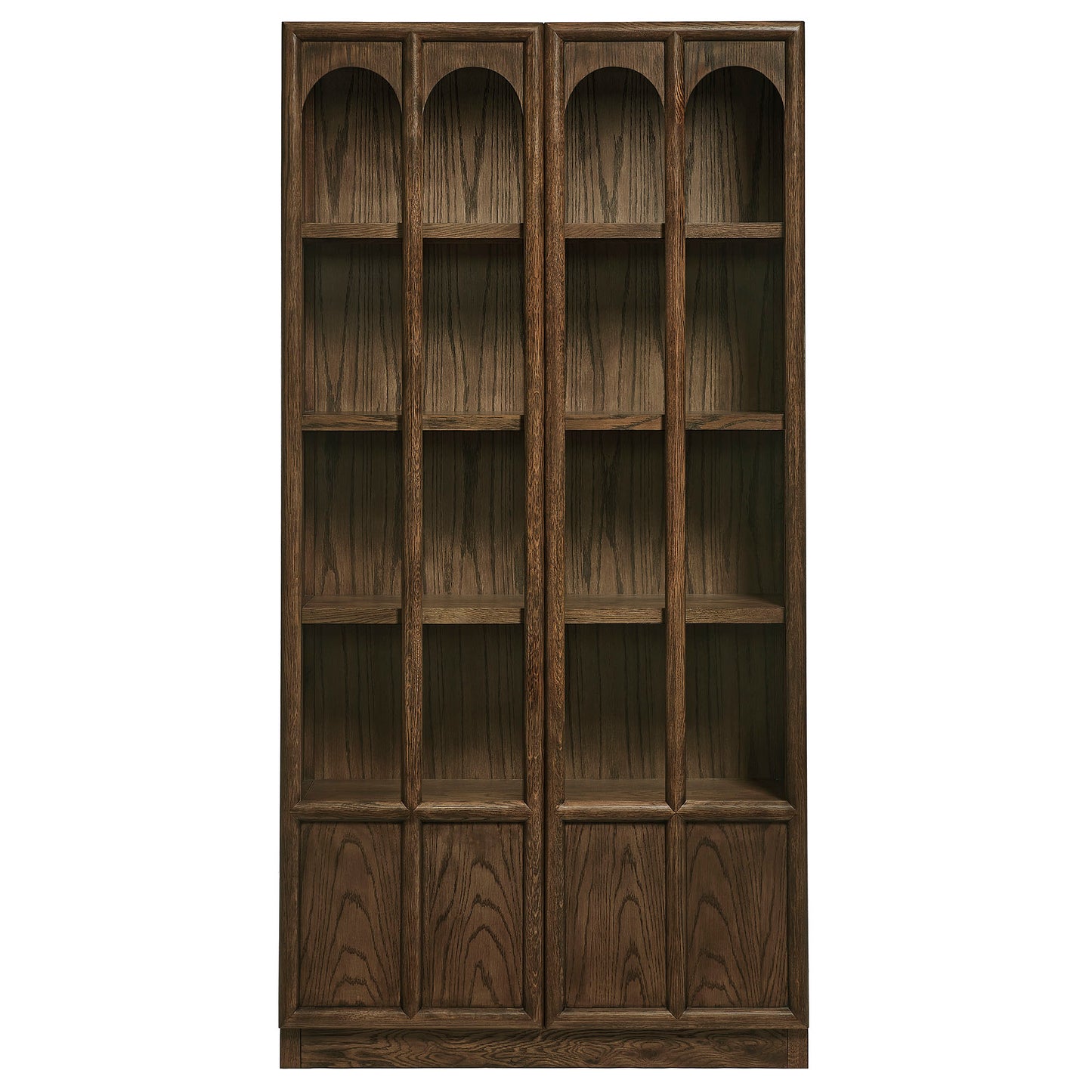 Anwen Solid Wood and Glass Display Cabinet by Modway