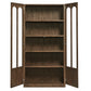 Anwen Solid Wood and Glass Display Cabinet by Modway