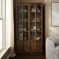 Anwen Solid Wood and Glass Display Cabinet by Modway