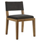 Calder Fabric Upholstered Wood Armless Dining Chair by Modway
