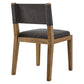 Calder Fabric Upholstered Wood Armless Dining Chair by Modway