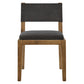 Calder Fabric Upholstered Wood Armless Dining Chair by Modway