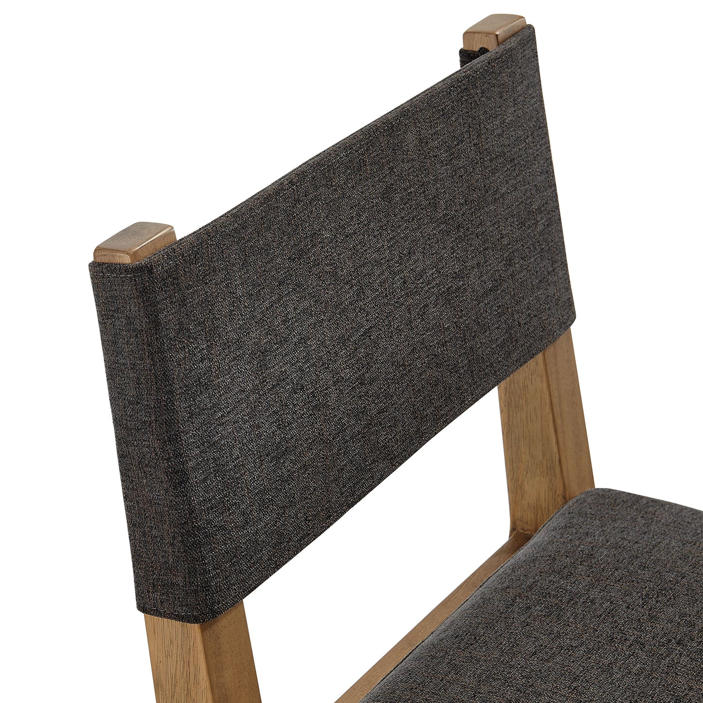 Calder Fabric Upholstered Wood Armless Dining Chair by Modway