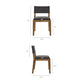 Calder Fabric Upholstered Wood Armless Dining Chair by Modway