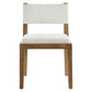 Calder Fabric Upholstered Wood Armless Dining Chair by Modway