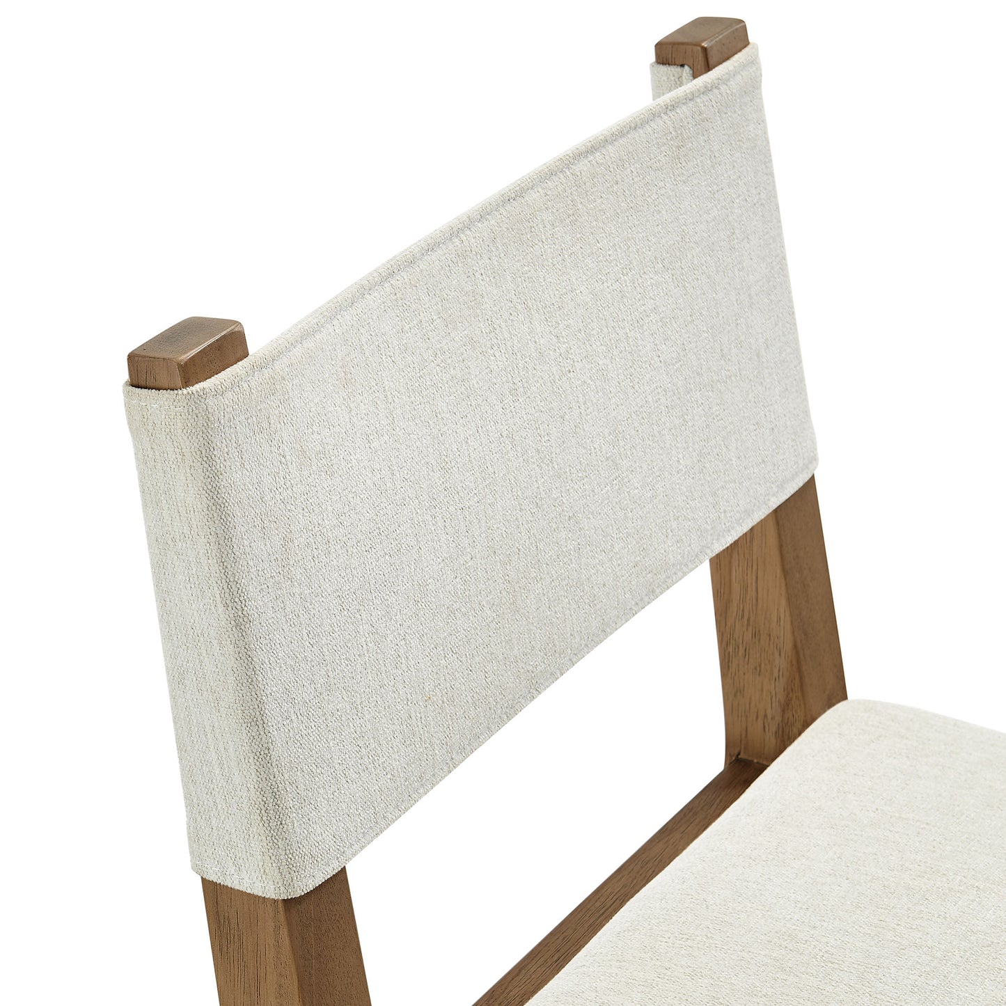 Calder Fabric Upholstered Wood Armless Dining Chair by Modway