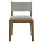 Calder Fabric Upholstered Wood Armless Dining Chair by Modway