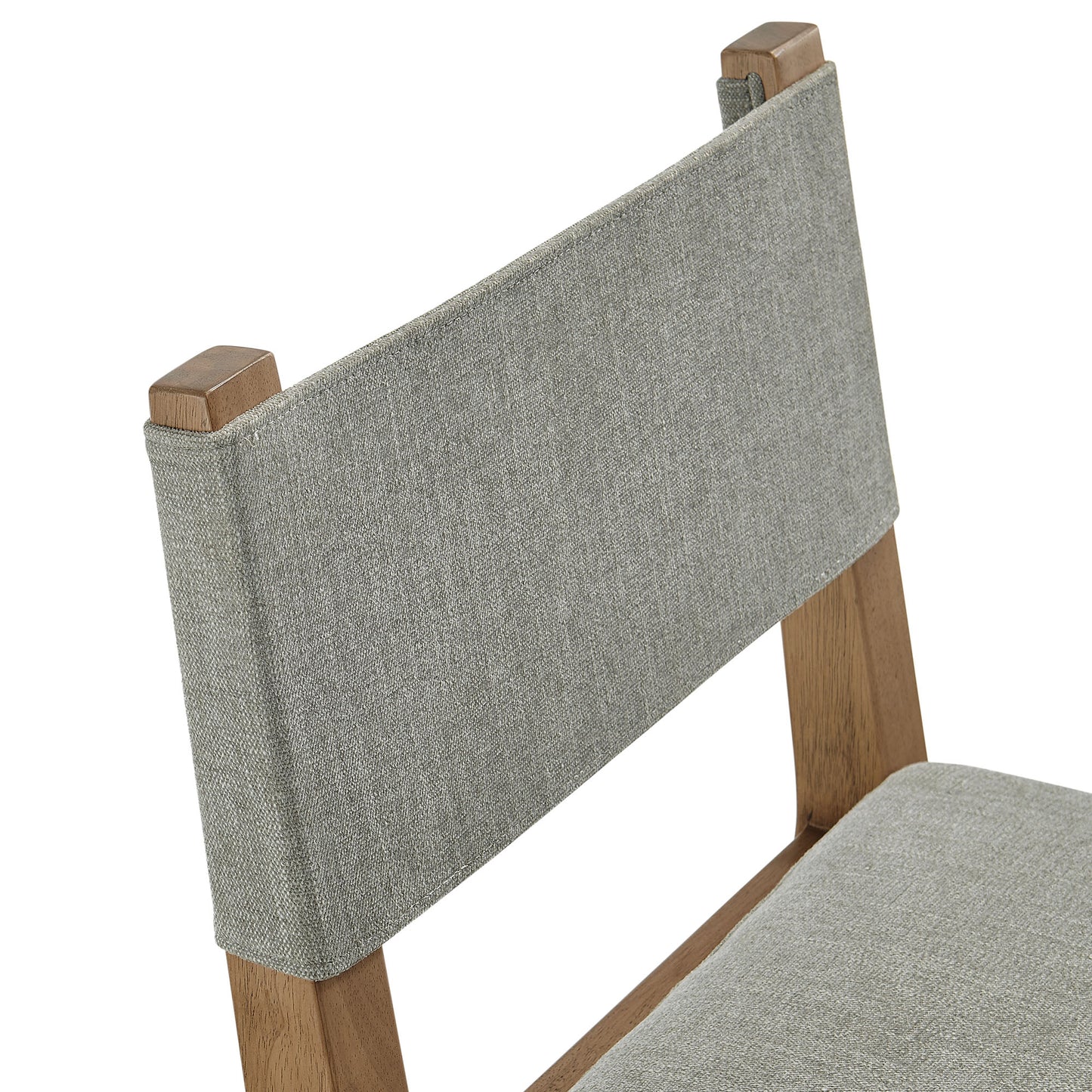 Calder Fabric Upholstered Wood Armless Dining Chair by Modway