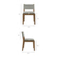 Calder Fabric Upholstered Wood Armless Dining Chair by Modway