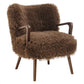 Zerra Faux Shearling Accent Armchair by Modway