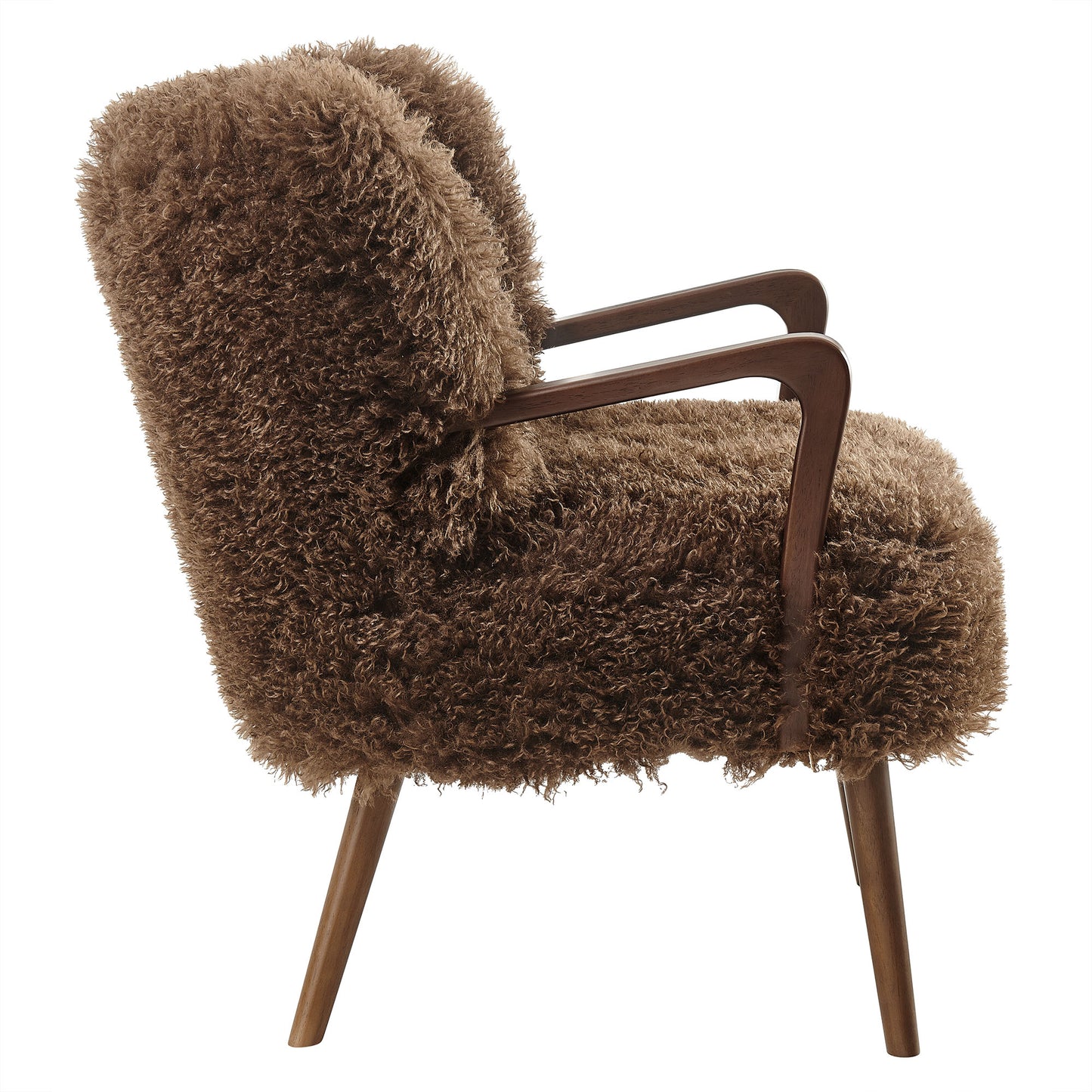 Zerra Faux Shearling Accent Armchair by Modway