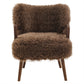 Zerra Faux Shearling Accent Armchair by Modway