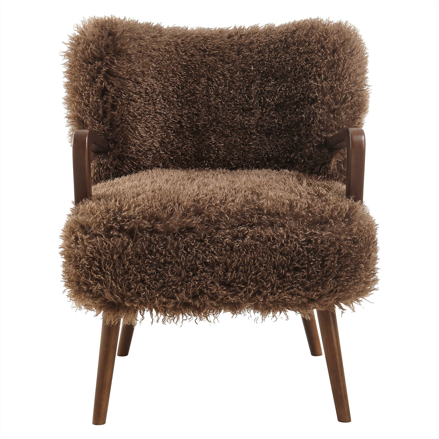Zerra Faux Shearling Accent Armchair by Modway