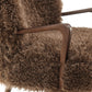 Zerra Faux Shearling Accent Armchair by Modway