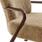 Arden Faux Shearling Accent Armchair by Modway