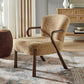 Arden Faux Shearling Accent Armchair by Modway