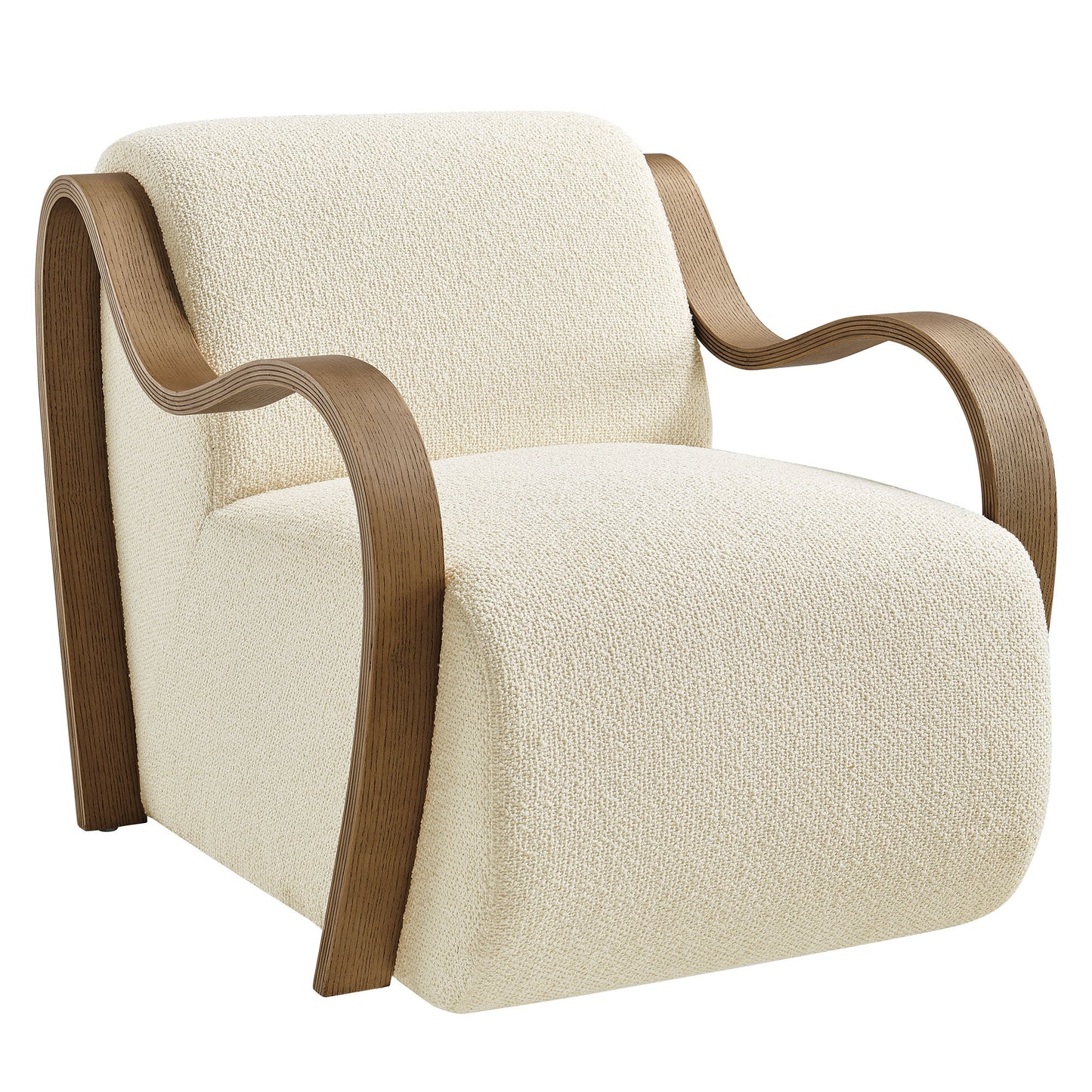 Atrium Lattice Boucle Accent Armchair by Modway