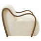 Atrium Lattice Boucle Accent Armchair by Modway