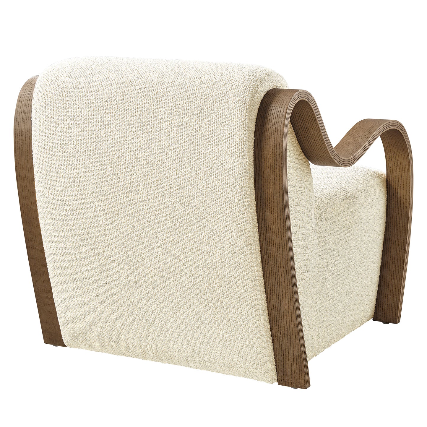 Atrium Lattice Boucle Accent Armchair by Modway