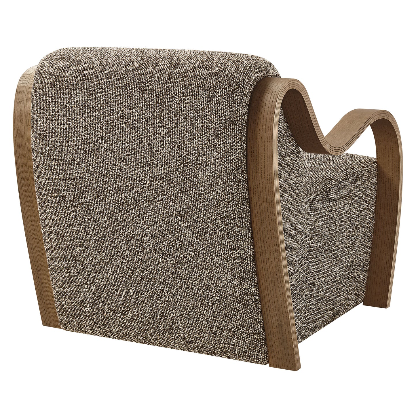 Atrium Lattice Boucle Accent Armchair by Modway
