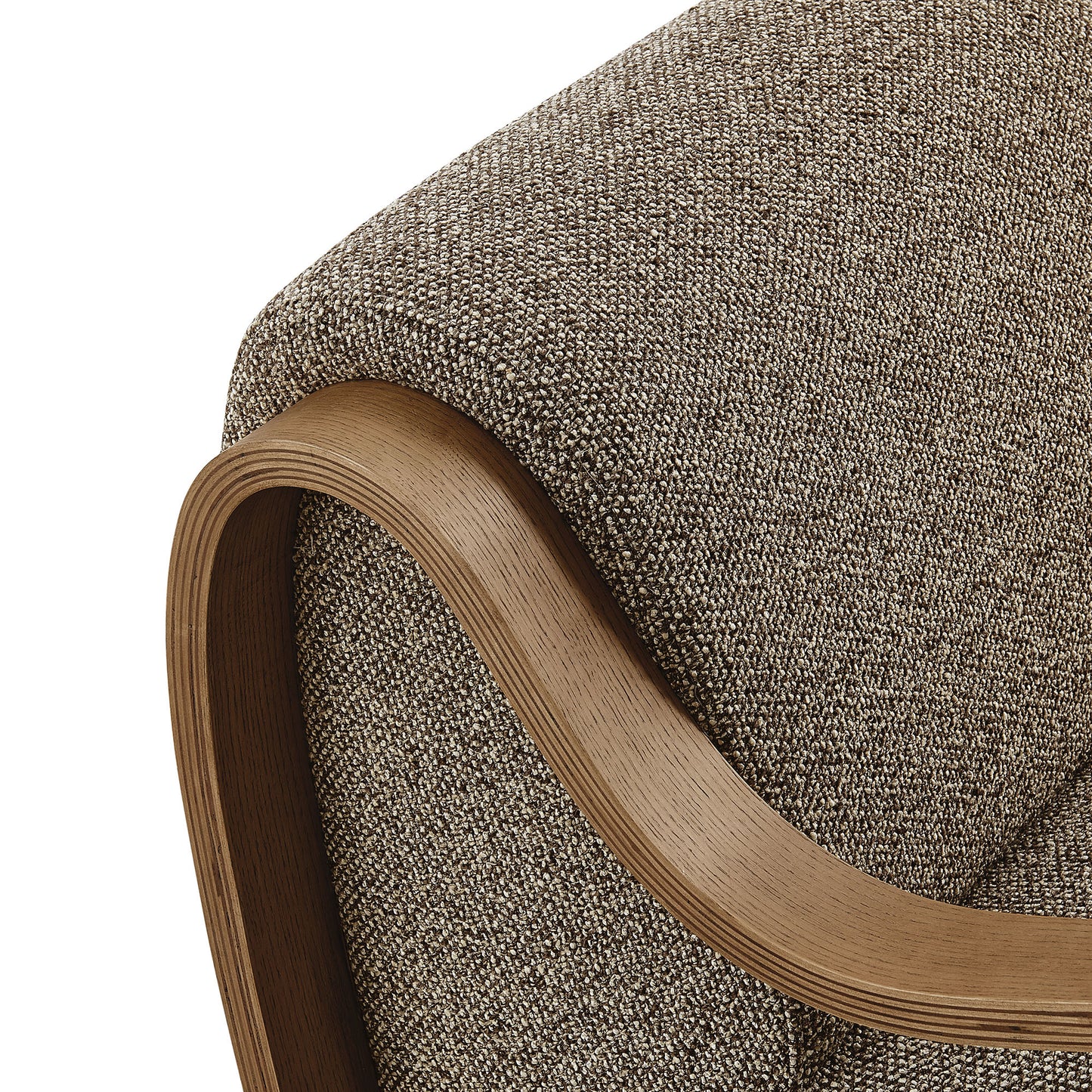 Atrium Lattice Boucle Accent Armchair by Modway