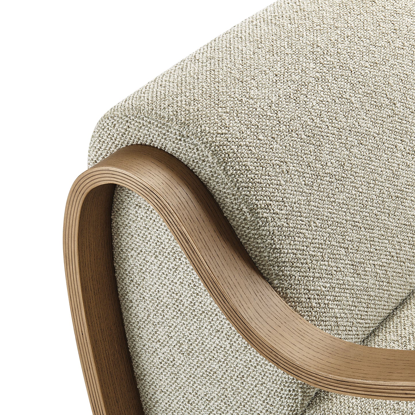 Atrium Lattice Boucle Accent Armchair by Modway