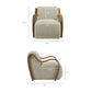 Atrium Lattice Boucle Accent Armchair by Modway