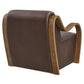 Atrium Vegan Leather Accent Armchair by Modway
