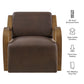 Atrium Vegan Leather Accent Armchair by Modway