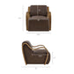 Atrium Vegan Leather Accent Armchair by Modway