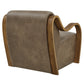 Atrium Vegan Leather Accent Armchair by Modway
