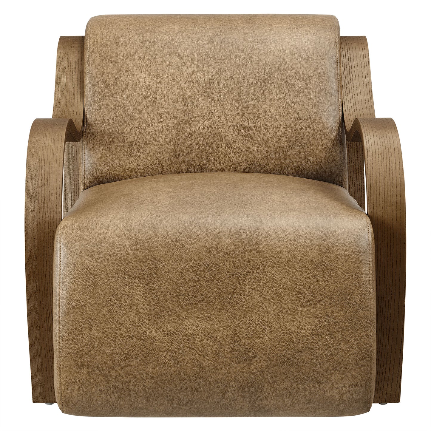 Atrium Vegan Leather Accent Armchair by Modway