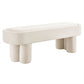 Mossi Oval Performance Velvet Accent Bench by Modway