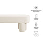 Mossi Oval Performance Velvet Accent Bench by Modway