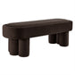Mossi Oval Performance Velvet Accent Bench by Modway