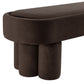 Mossi Oval Performance Velvet Accent Bench by Modway