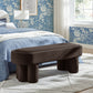 Mossi Oval Performance Velvet Accent Bench by Modway