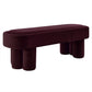Mossi Oval Performance Velvet Accent Bench by Modway