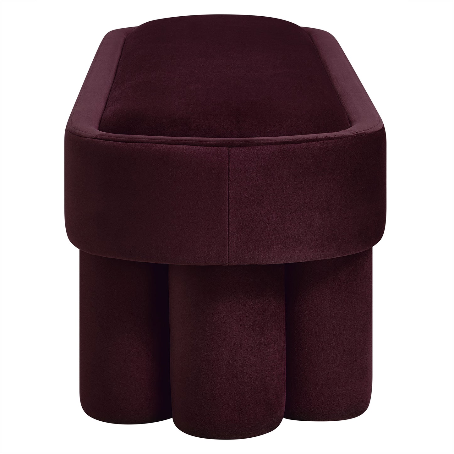 Mossi Oval Performance Velvet Accent Bench by Modway