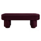 Mossi Oval Performance Velvet Accent Bench by Modway