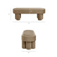 Mossi Oval Performance Velvet Accent Bench by Modway