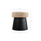Ketra Round Faux Shearling Ottoman Footstool by Modway