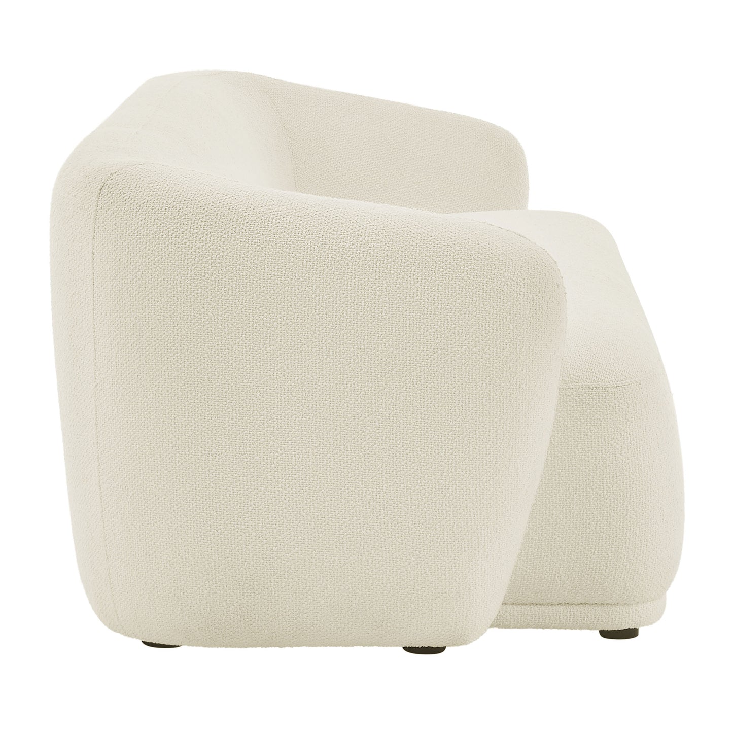 Monica 88 Inch Boucle Fabric Sofa by Modway