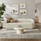 Monica 88 Inch Boucle Fabric Sofa by Modway