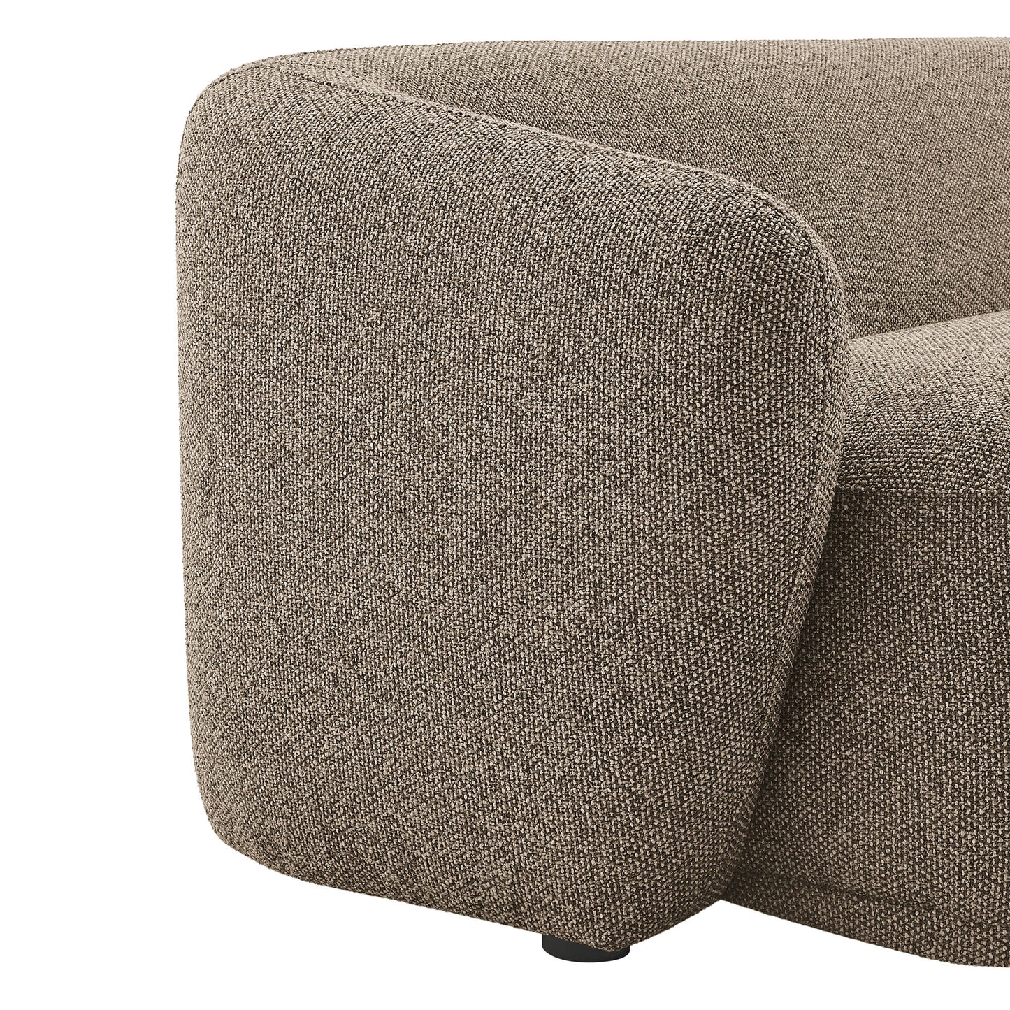 Monica 88 Inch Boucle Fabric Sofa by Modway