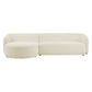 Monica 88 Inch Boucle Fabric Sofa by Modway